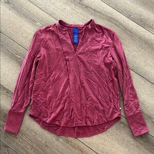 Kit & Ace merino jersey top sz XS relaxed